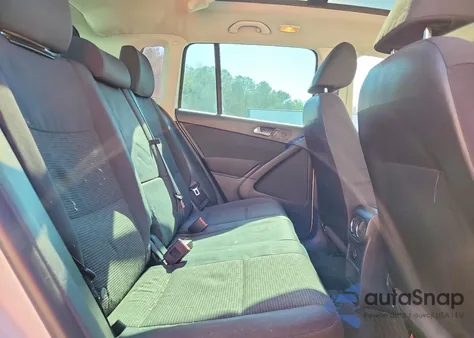 2013 Volkswagen Tiguan S из США, поврежденный, VIN WVGAV3AX9DW578227